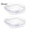 Electronics Cable Holder Hard Shell Storage Case, Portable Transparent Organizer Box, Travel Gadget Box Daily PET for Small And Jewelry Pill