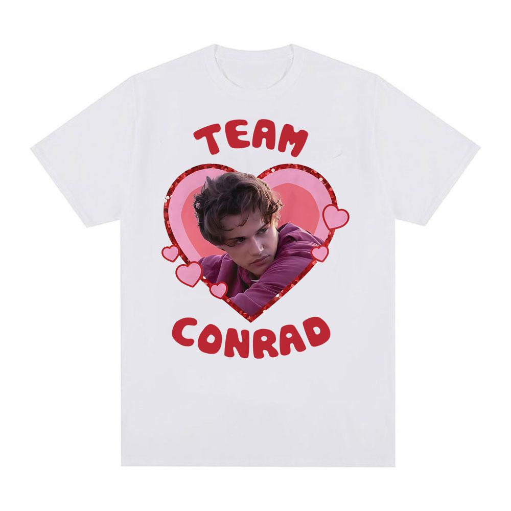 Team Conrad Das Sommer, in dem ich schön wurde T-Shirt Vintage Conrad Fisher Film T-Shirt Unisex Damen Harajuku Mode 100% Baumwolle T-Shirt