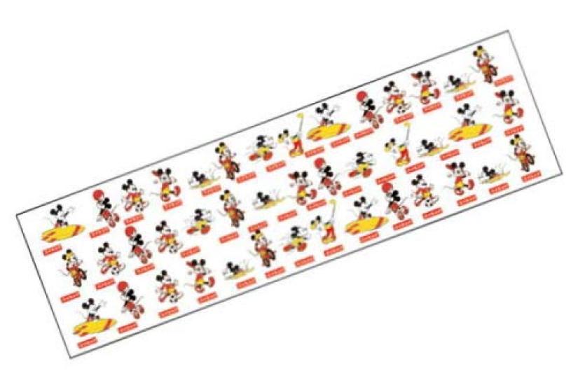 

Конкурс персонажей Disney Tenugui, созданных в Японии