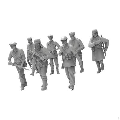 7 Figures for Miniature Diorama Models