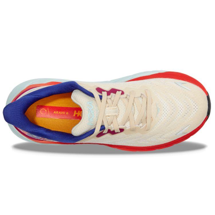 HOKA Arahi 6 Short Bread Fiesta Men Sneakers Cream 1123194-SBFS