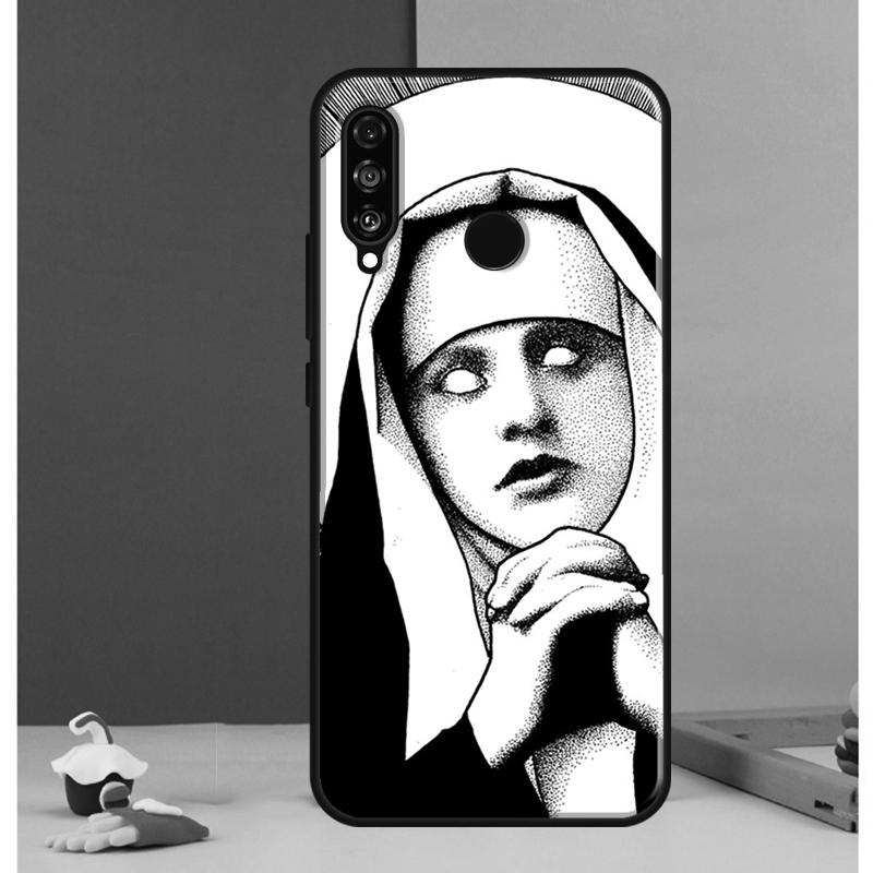 

Nun Pop Art Case For Huawei Nova 12s 7i 8i 11i 12i 9 10 SE Y73 Y90 Y70 Y72 Y61 Y91 P30 P40 Lite P60 Pro Huawei Nova 10