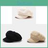 Retro Style Eightsided Hat With Cotton Material For Winter Warmth And Sun Protection