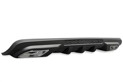DPT Sport V-2 Universal Rear Diffuser (ABS) (black Gloss)