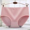 8Pcs Bowknot Seamless Briefs Mid Waist Underwear for Women Lingerie Simple Underpants  Girl