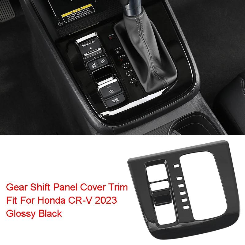LHD Car Interior Center Gear Shift Panel Cover Trim Stickers Parts For Honda CR-V CRV 2023 ABS Auto Inner Decoration Accessories