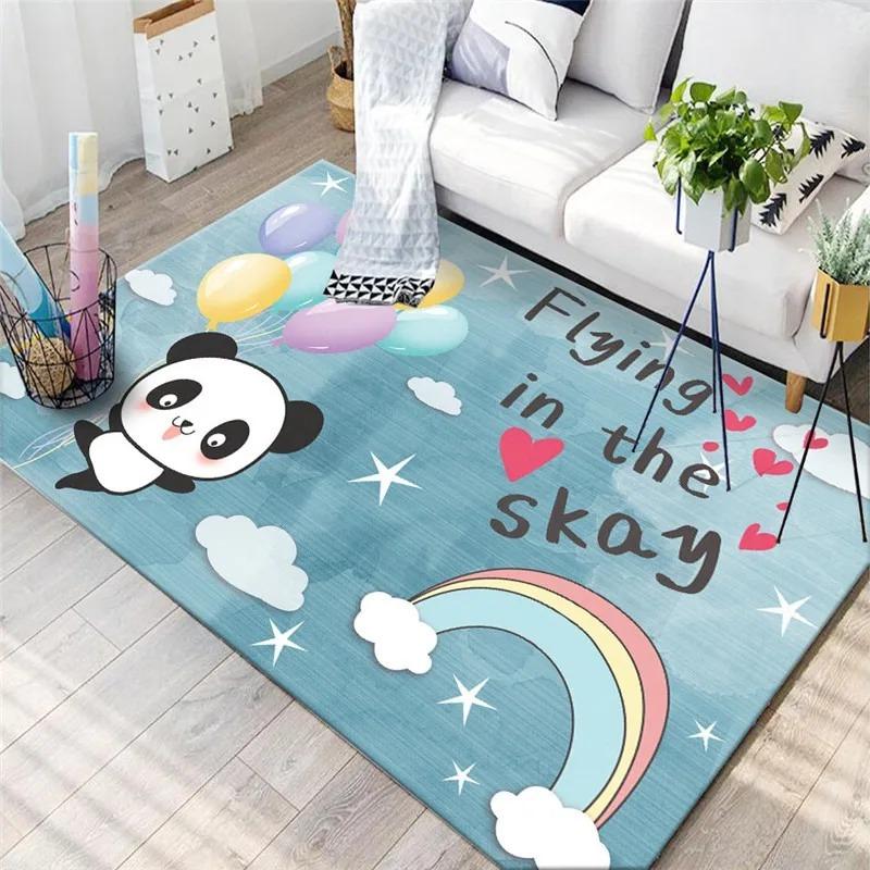 Cute Cartoon Girl Bedroom Floor Mat Decoration Home Living Room Floor Mat
