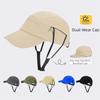 with Windproof Strap Sunhat Adjustable Sunscreen Cap New Beach Fisherman Hat  Summer