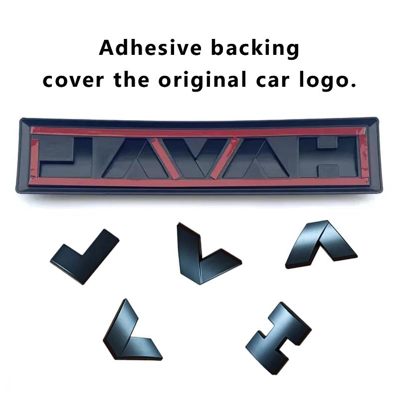 For Haval Emblem ABS Logo Badge Sticker For GWM Haval Dargo Jolion H3 H7 F7\F7X H6 PHEV H5 Front Rear Grille Hood Body Decal