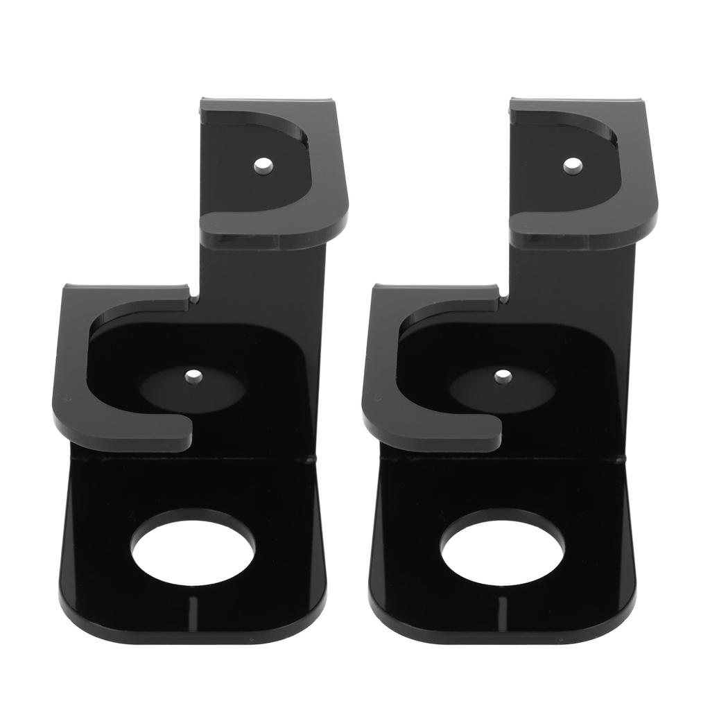 2PCS Lightsaber Wall Mount Stand Acrylic Vertical Displaying Light Saber Holder Rack for Home