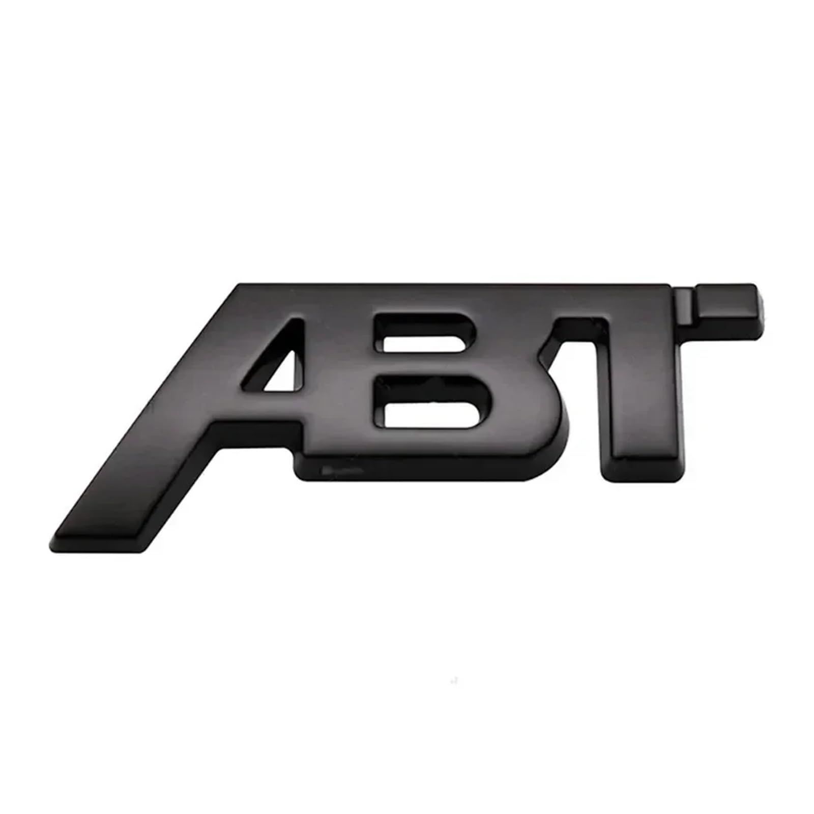 

3D Metal ABT Logo Front Grille Side Badge Rear Trunk 11.2cm x 4.6cm чёрный