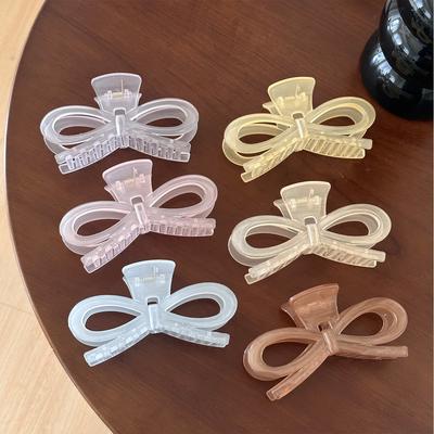 Hair Claw Bow Pin and Clip Accessories for Women Girl Popular Catches Trendy Leading Fashion Cute Makeup Kawaii Sweets Kpop New