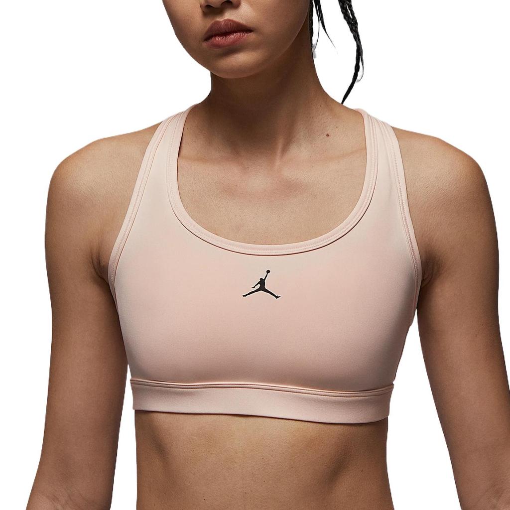 Jordan Sport Jumpman Logo Print Simple Comfortable Fashion Versatile Sports Underwear Women underwear Ice-Pomegranate Black FB6873-838