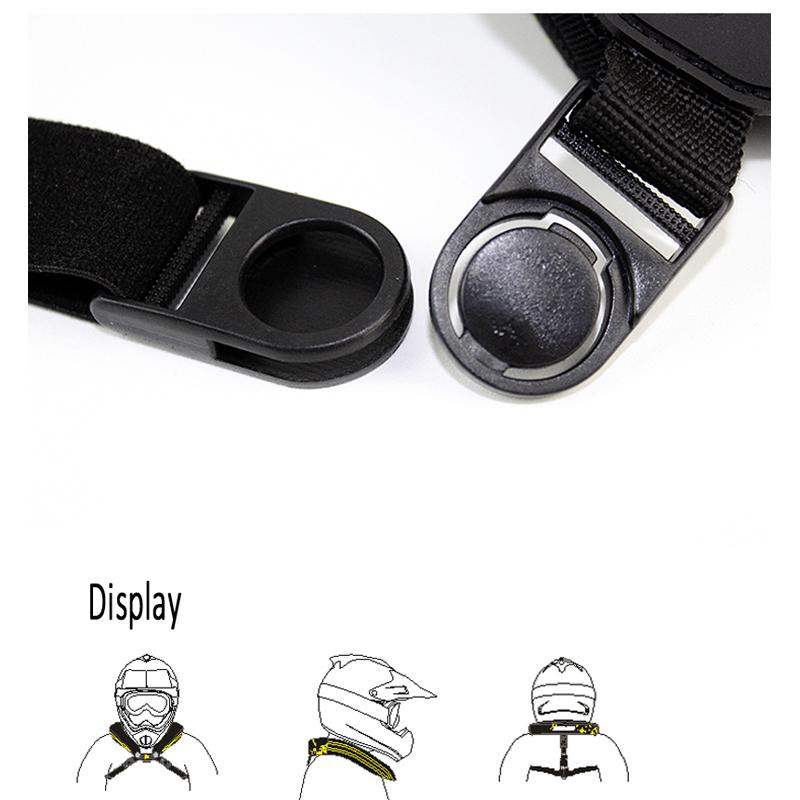 Motorcycle Accessory Neck Protector Cycling Guards Sports Bike Gear Long-Distance Racing Protective Brace Motocross Helmet Guard
