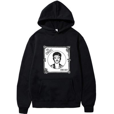 DE ROMANTISCHE Hoodie Bruno Mars Album Sweatshirt voor Herfst/Winter met Capuchon Fleece Harajuku Comfortabele Hoody