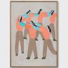 THE POSTER CLUB Poster Club Follow My Path Lise Uhrskov 50×70cm