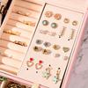 2024 New High-end Jewelry Jewelry Box Storage Box Ring Earrings Ear Studs Bracelet Necklace Jewelry Storage Gift Box Display Box