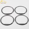 Compatible with 18 Song car audio models, this bright ring decorative frame and stainless steel speaker cover adds flair to your car's speakers.