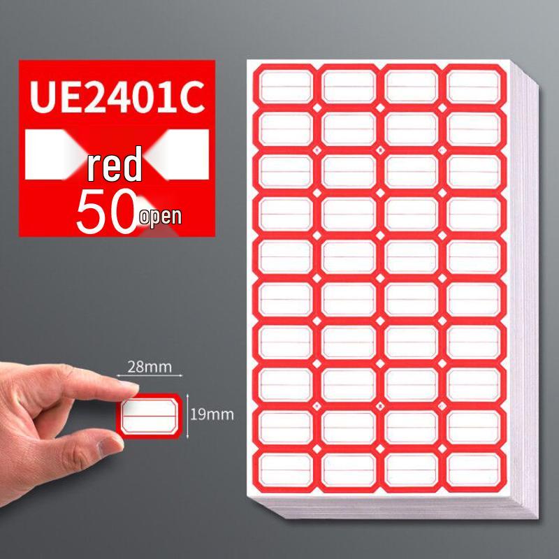 Roztomilé vodotěsné samolepicí poznámkové samolepky - Malé ručně psané štítky