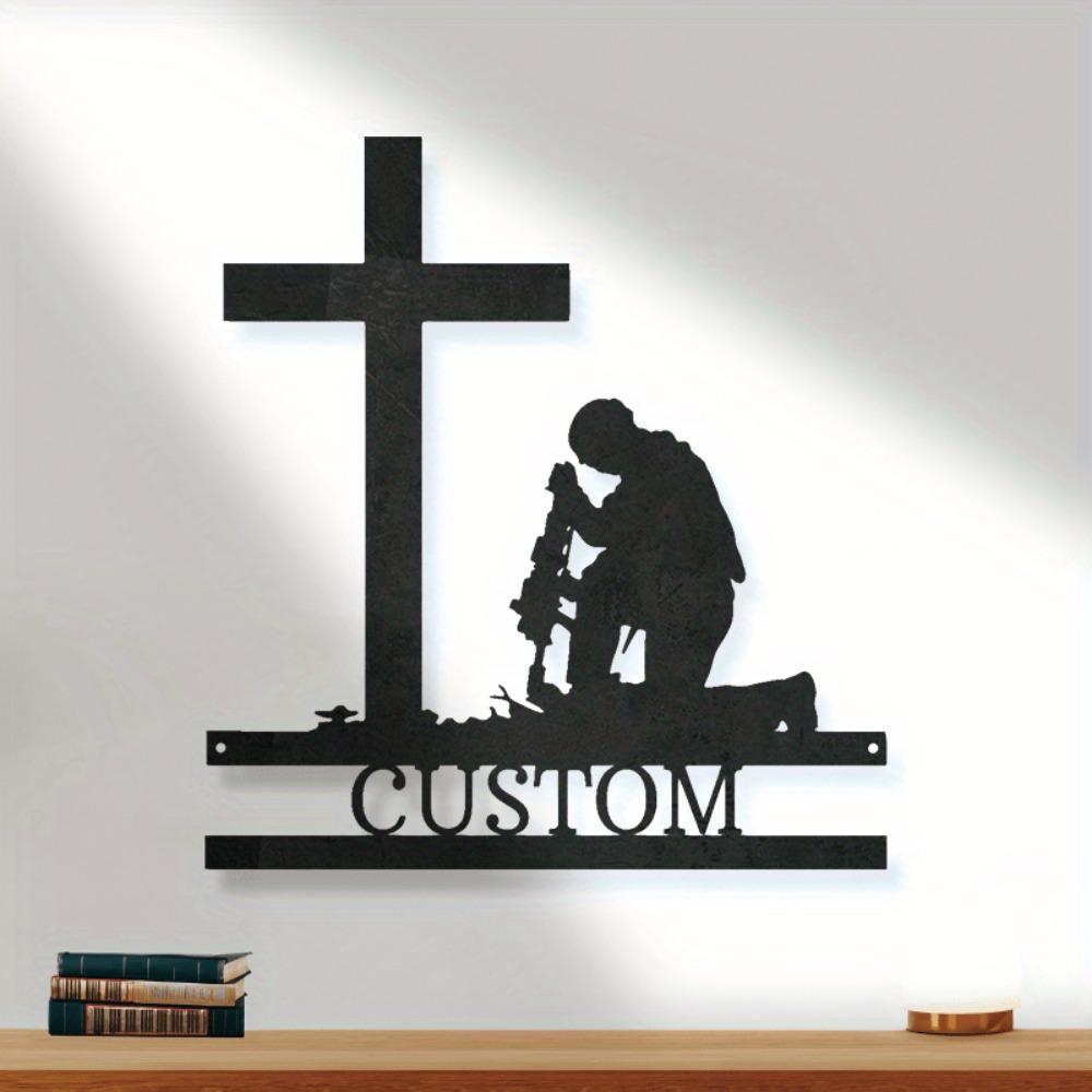 Metal Wall Art Dancer Silhouette Twirling Personalized Gift Home Decor Sculpture