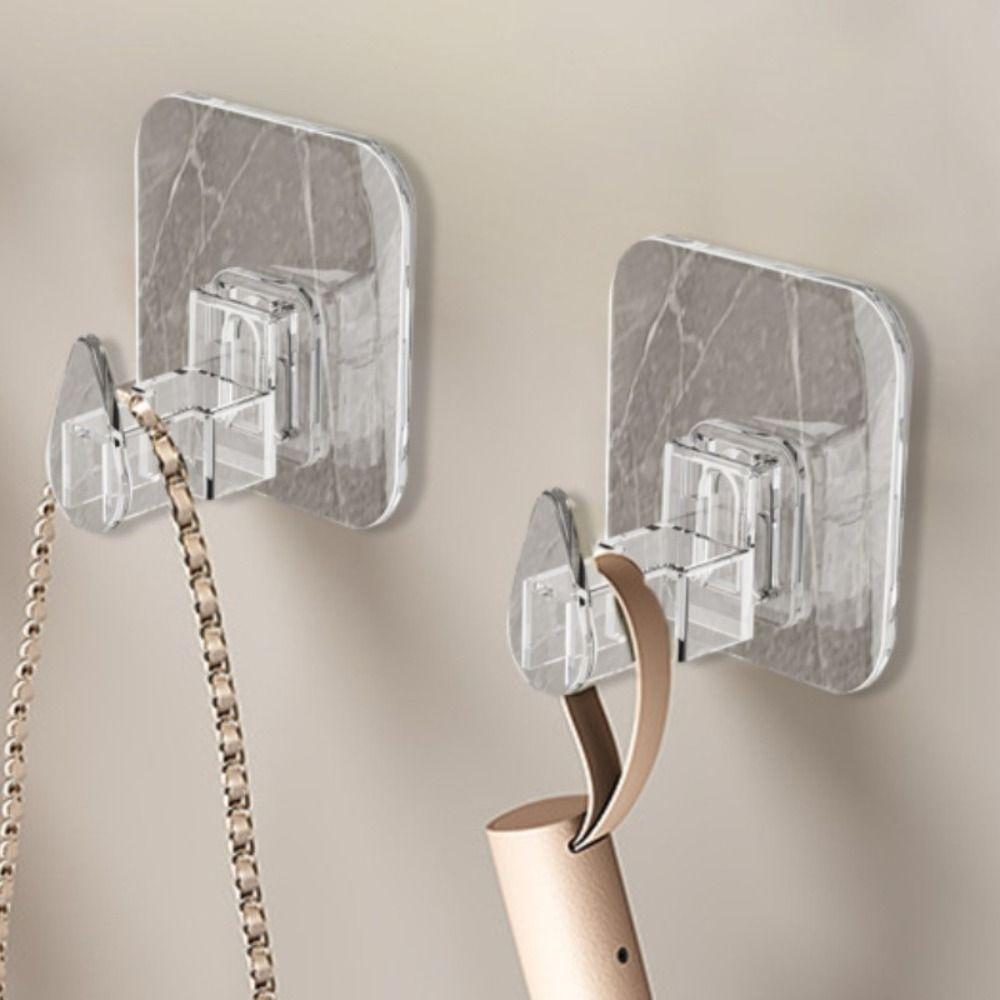 1/5Pcs Heavy Duty Vacuum Hook Waterproof Shower Hooks Suction Cup Hooks  for Bathroom Kitchen Decor