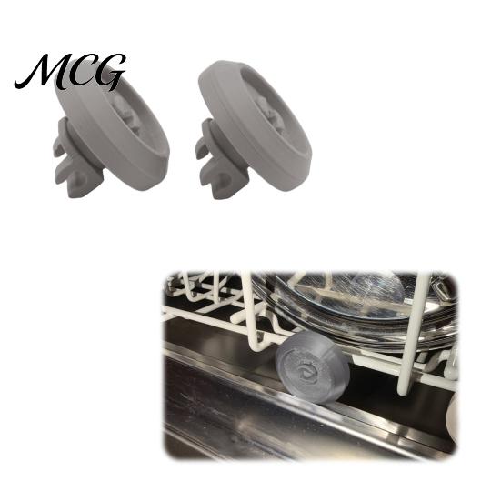 Dishwasher Lower Rack Replacement Wheel 1 Pair Roller Compatible for Miele G Series, Basket Professional Roller,