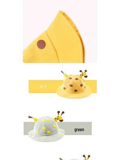 Unisex Baby Sun Protection Bucket Hat for Toddlers - Spring & Autumn