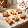 2 Piece Heat Resistant Baby Food Molds Easy To Release Ice Cube Trays Cute Chocolate Mold  Fondant
