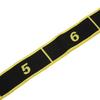 Adult Latin Dance Training Elastic Band Yoga Stretch Resistance Band for Exercising Fitness GymYellow
