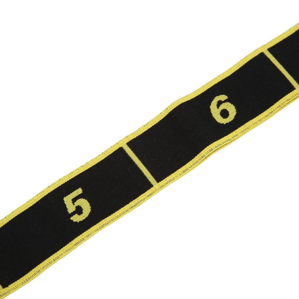 Adult Latin Dance Training Elastic Band Yoga Stretch Resistance Band for Exercising Fitness GymYellow