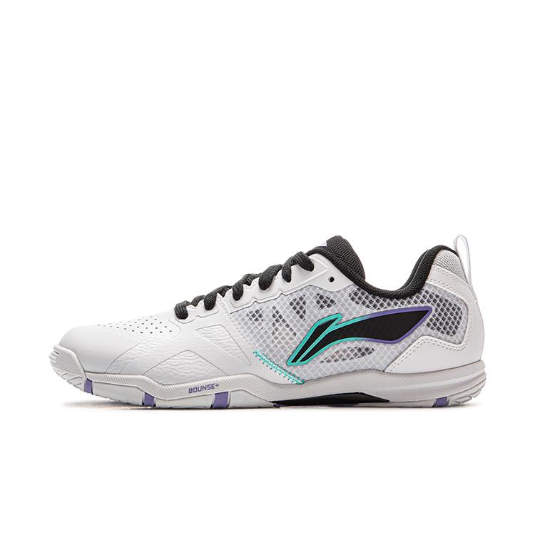 Li Ning Eagle Eye Series Comfortable Fashion Durable Breathable Low Top Training Shoes Unisex Training Shoes White Black APPU027-4