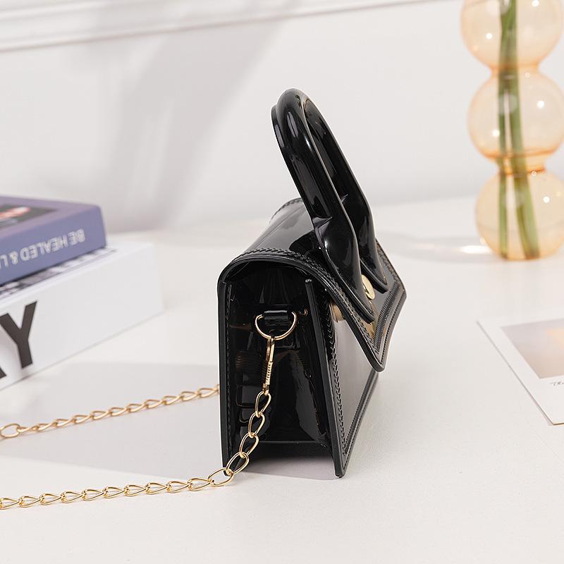 Guangzhou Women's Bag Women's Bag C Jelly Handbag Bag Macaron Change Bag Single Shoulder Oblique Span Bag Mouth Red Envelope