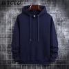 BITCED Autumn Thin Hooded Printed Sweatshirt Trendy Fashion Men's Casual Comfortable Pullover Top