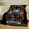 Orlí motocyklová deka Harley Davidson Deka do ložnice Deka do obývacího pokoje Pohovka přestávka na oběd Měkká útulná přehoz pro kamaráda Festivalový dárek