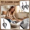Pá de Limpeza para Animais de Estimação Cabo de Madeira Pá de Ferro Pá de Limpeza Pá de Fezes