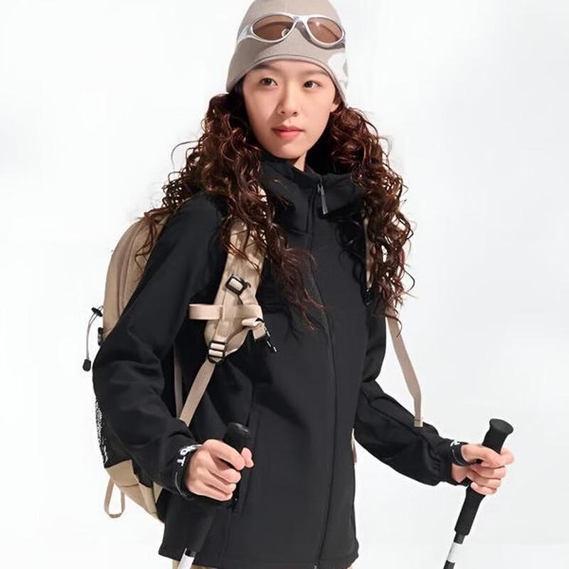 TOREAD Women s Fleece-lined Windproof Softshell Jacket