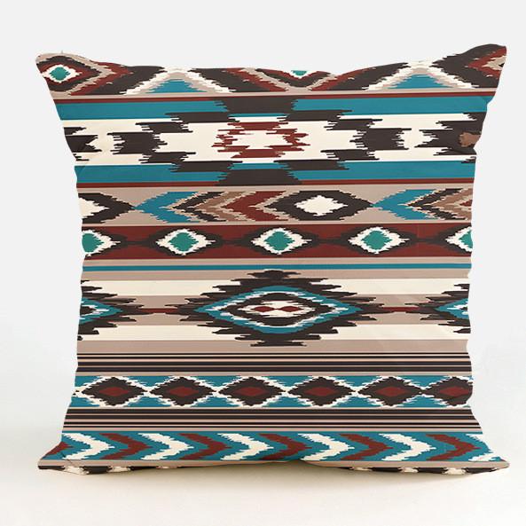Modern Minimalist Geometric Linen Pillow Cover For Living Room Decor