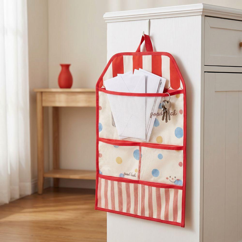 Space Saving Underwear Storage Organization Cartoon Wardrobe Mounted Storage Bag  Kitchen Wardrobe