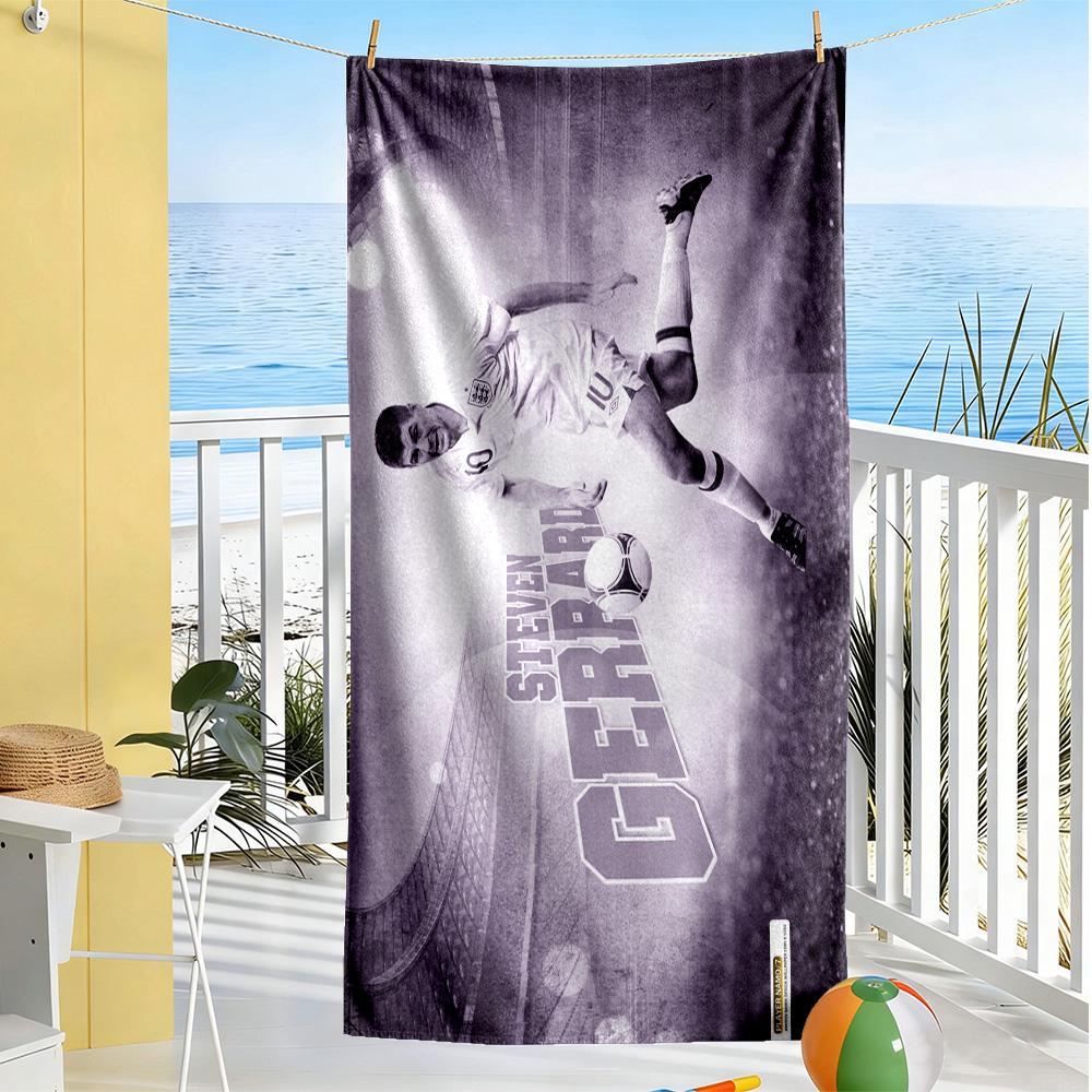 Man Urban Beach Towel Super Soft Microfiber Quickdry Fabric Comfortable Lightweight