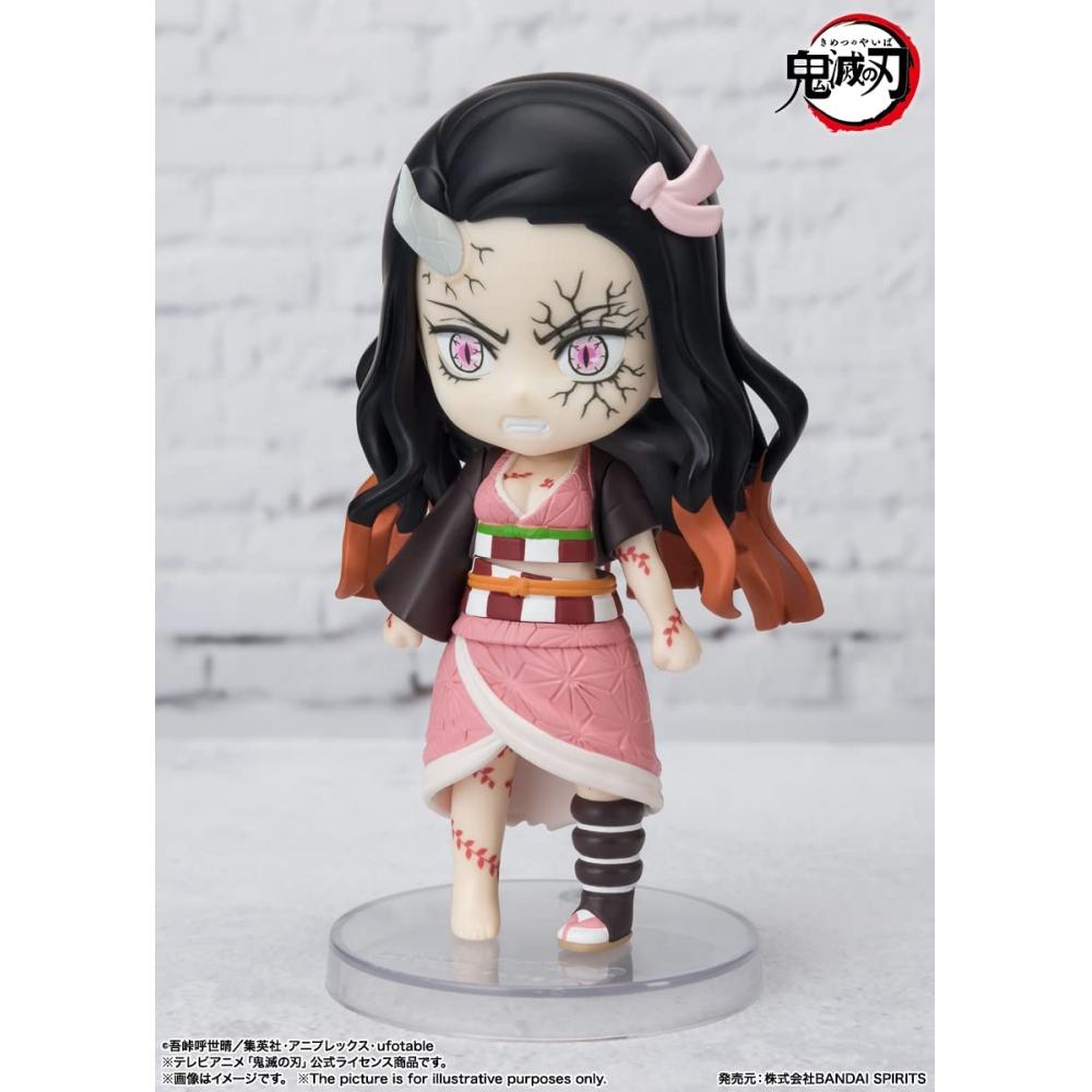 Figuarts Mini Demon Slayer: Kimetsu No Yaiba Nezuko Kamado, When Demonization Progresses, Approx. 90mm PVC & ABS Painted Movable Figure