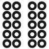 10 Pair Round Sports Anti-slip Soft Silicone Comfort Glasses Retainers Ear Hook