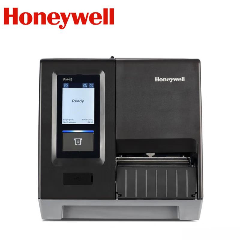 Honeywell PM45 Industrial Barcode Label Printer with Color Touchscreen