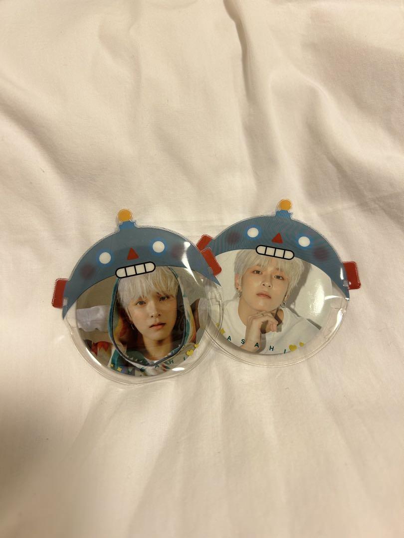 

[USED] treasure Asahi can badge