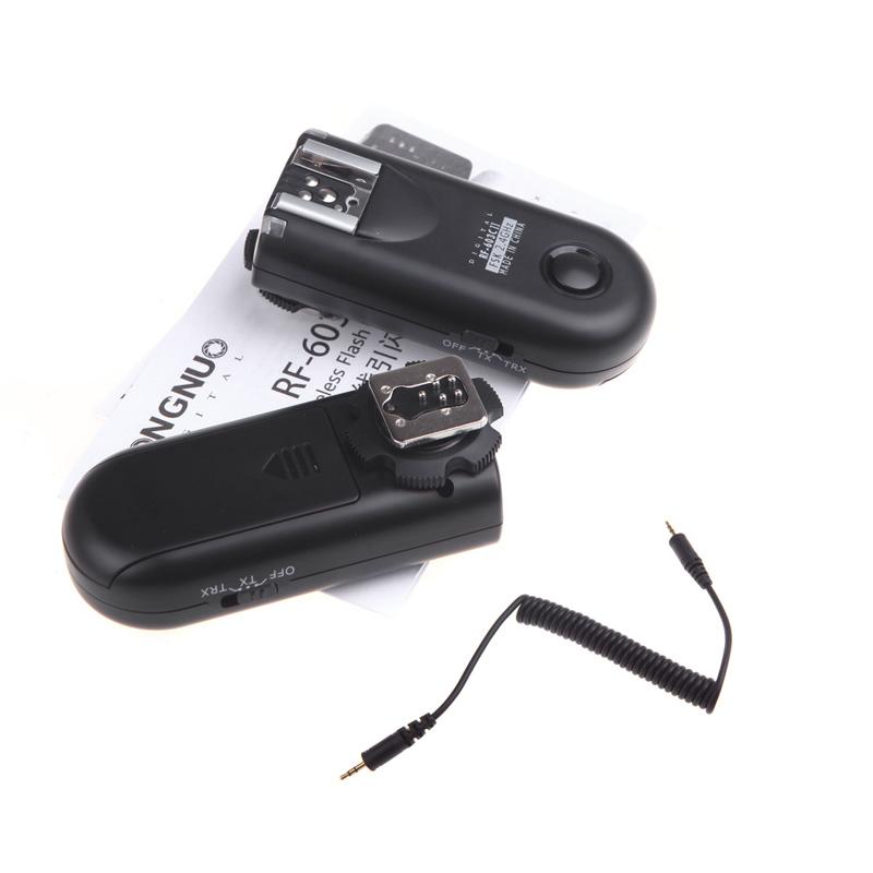 RF 603C II Wireless Remote Flash Trigger C1 Replacement for Canon 60D 350D 450D 500D 550D 1000D