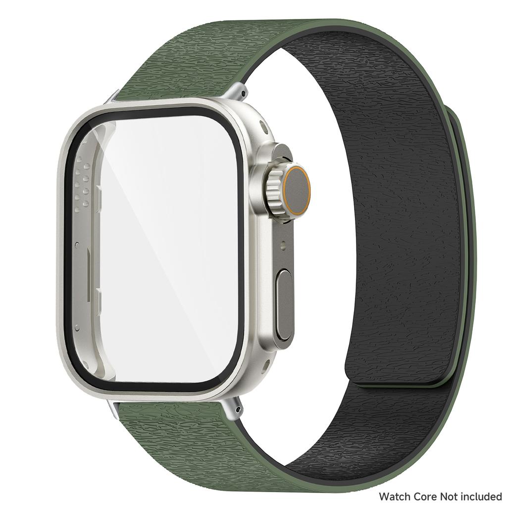 Magnetic Silicone Strap With Change To Ultra Watch Case Screen Protector Cover Fo Fit 4Pro For Huawei Watch Fit4 3 Bracelet