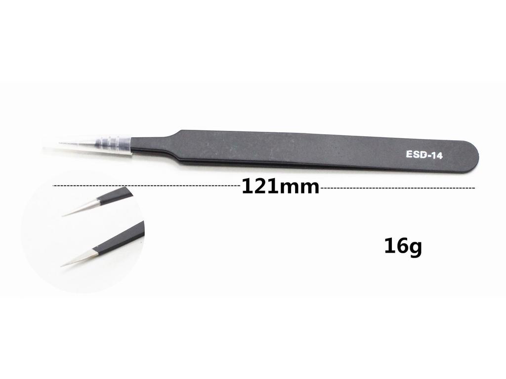 Canvas Bag, Stainless Steel Tweezers, ESD Anti-Static Curler & Telecom Repair Kit