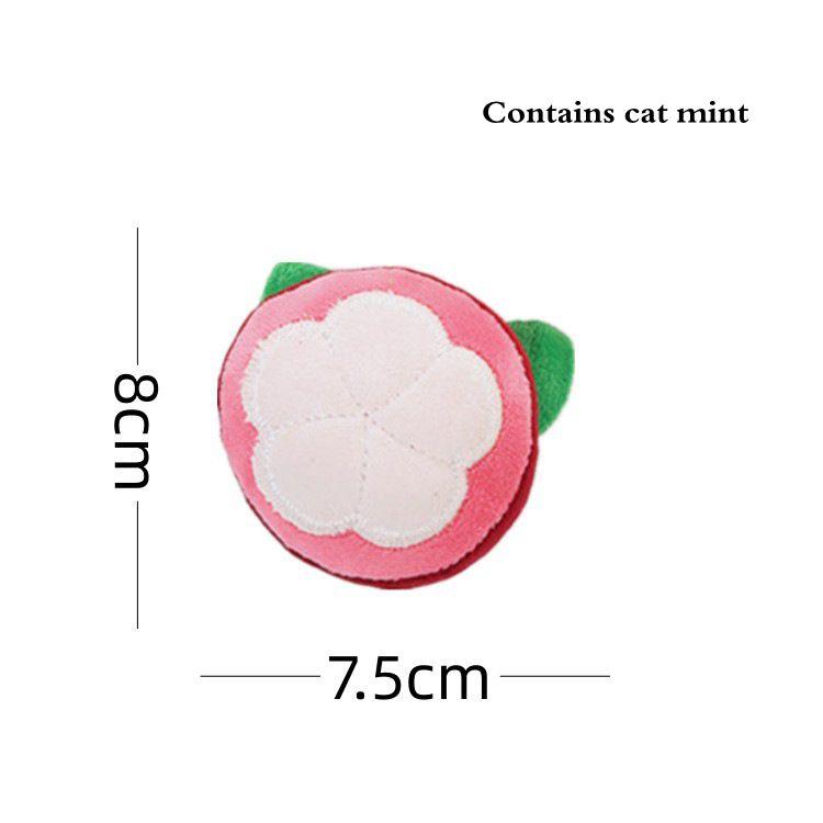 1PC Plush Cat Toy Catnip Cute Funny Chew Cat Playthings Cartoon Interactive Kitten Mini Teeth Grinding Thumb Pet Dog Chewing Toy