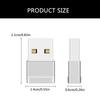 2Pack USB C Female To USB Male Adapter  Enjoy 480mbps Fast Transmission and Safe Charging Type C To USB Adapter