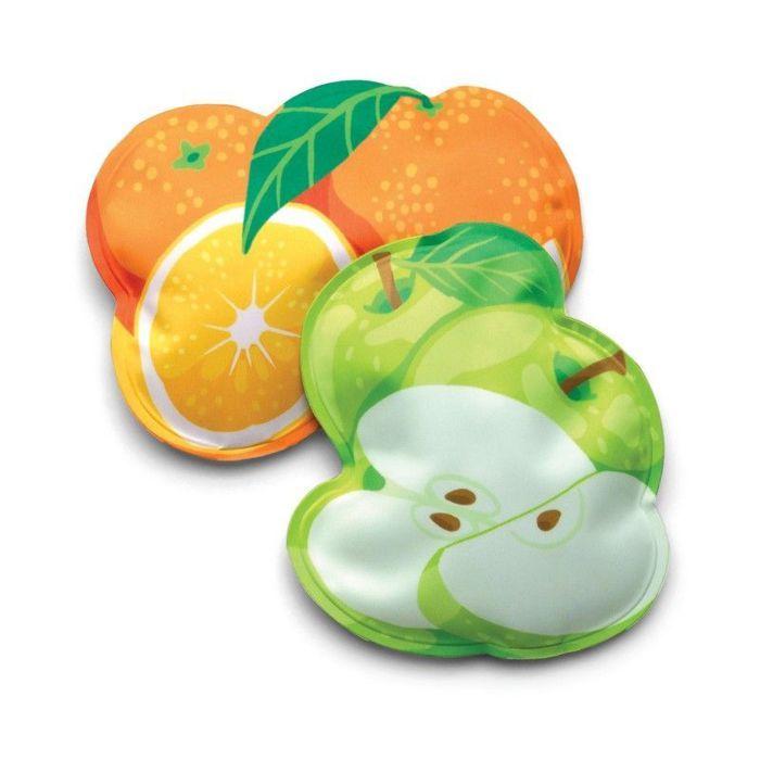 Bloc gel congélation - MONKEY BUSINESS - Icepadz Fruits (Set Fruit) - Souple - Lot de 2 - 18x14x2 cm