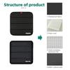 RV Skylight Insulator Cover Foldable Travel Trailers Sun Shade Sun Protection Visor Car Sun Screen for Travel Trailer Caravan